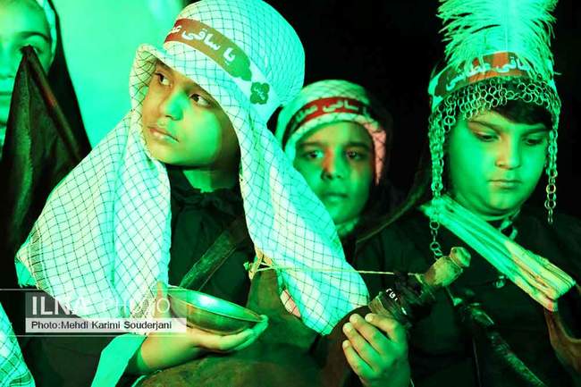 مراسم العطش از آران و بید گل در چهارباغ اصفهان 