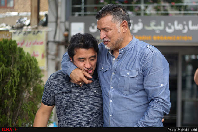 نشست خبری علی دایی و خداداد عزیزی