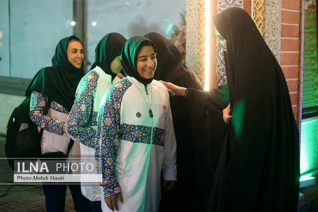 مراسم بدرقه «فرزندان ایران، سفیران پیروزی»