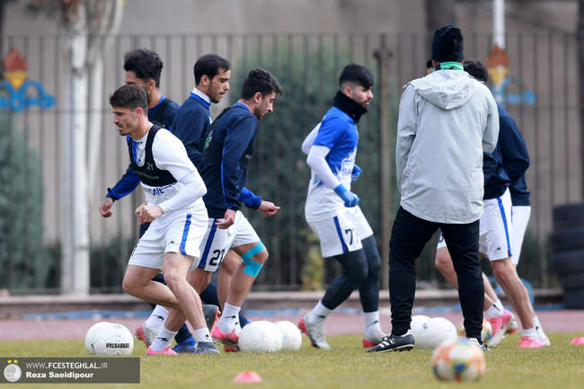 بازگشت استقلالی‌ها به تمرینات(گزارش تصویری)