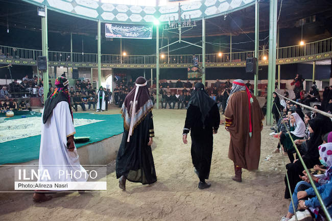 مراسم تعزیه در حصار خروان قزوین