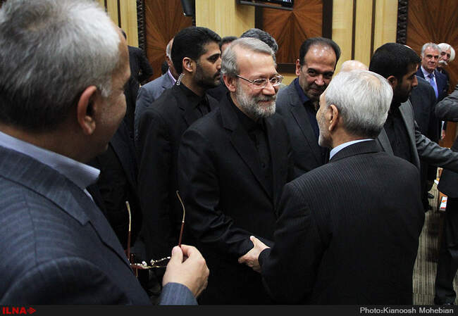 پنجمین نشست هیئت نمایندگان اتاق بازرگانی با حضور علی لاریجانی