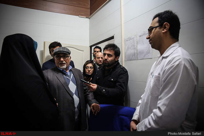 بازدید حسن خلیل‌آبادی از گرمخانه های شهرداری