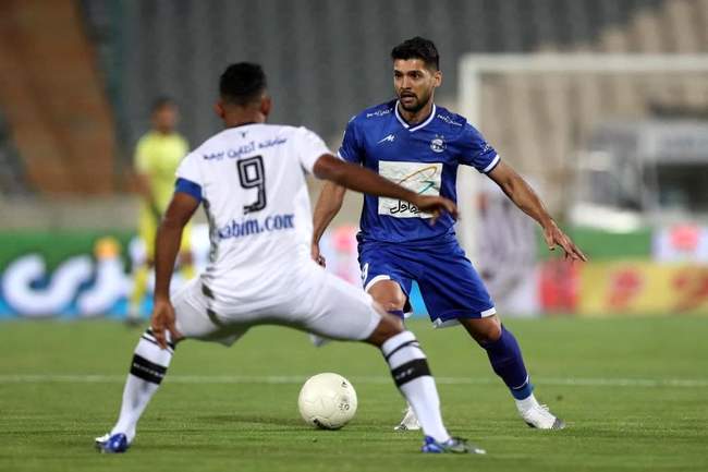 گزارش تصویری نیمه اول دیدار استقلال و نفت مسجد سلیمان