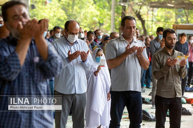 نماز عید فطر در دانشگاه تهران