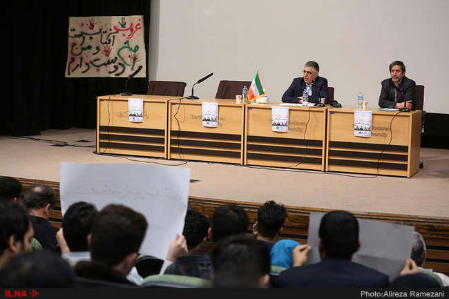 مراسم بزرگداشت روز دانشجو در دانشگاه تربیت مدرس