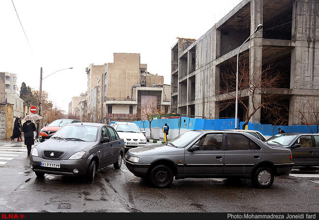 یک روز بارانی در تهران 