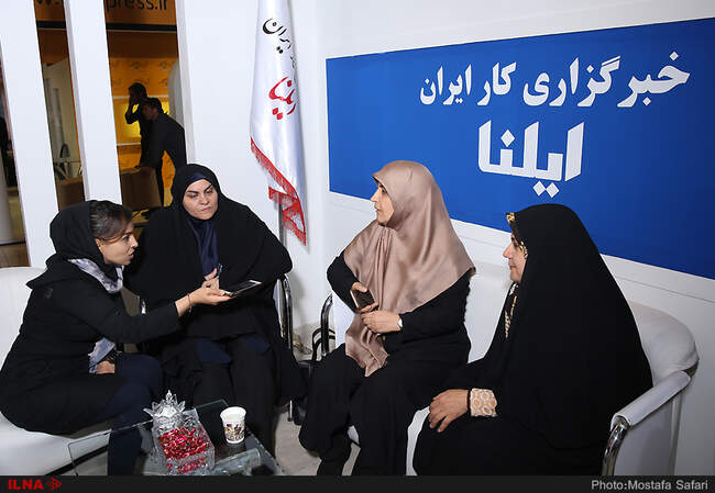 غرفه ایلنا در چهارمین روز بیست و سومین نمایشگاه مطبوعات و خبرگزاری‌ها /2