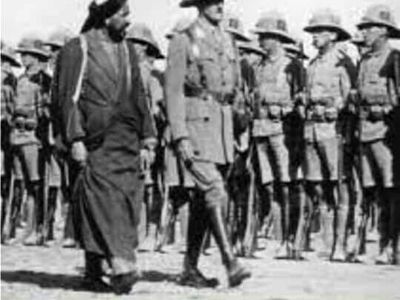 خزعل، مردی که به زانو درآمد