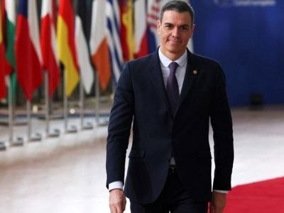پدرو سانچز وارد کی‌یف شد