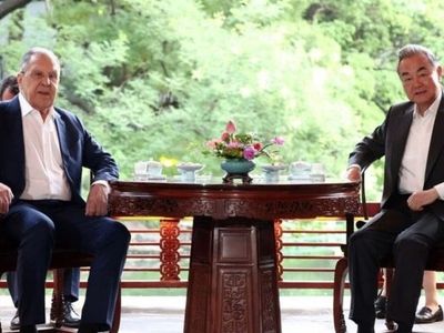 Russia's Lavrov meets China's Wang Yi in Beijing