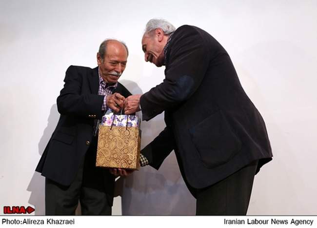 جشن تولد هشتاد سالگی بازیگر پیشکسوت سینما و تئاتر