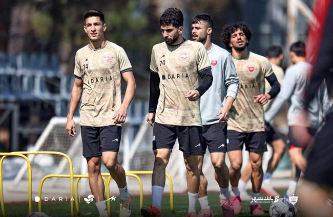 گزارش تصویری تمرین پرسپولیس/ دو ستاره جنجالی همچنان تحت تنبیه اوسمار