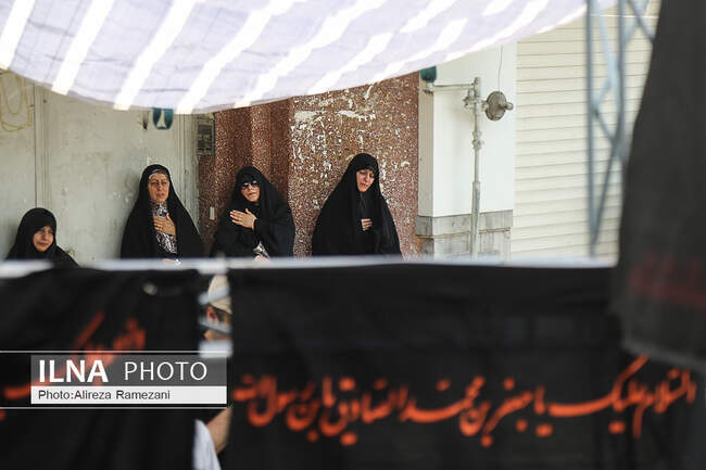 مراسم ظهر شهادت امام جعفر صادق (ع)