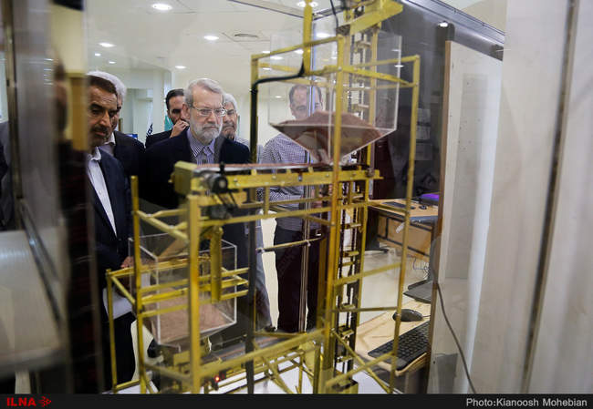 بازدید رئیس مجلس شورای اسلامی از پارک علم و فناوری پردیس