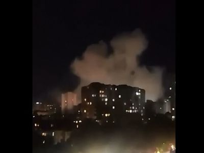 انفجاری قوی در کارخانه «آلوف» در مجتمع «اپتیک مکانیک» صنایع دفاع جمهوری آذربایجان در باکو + فیلم