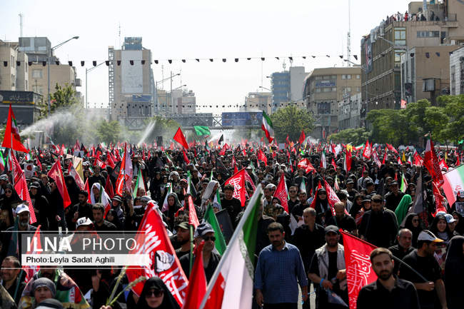 مراسم تشییع پیکر مطهر رهبر شهید انقلاب / 1