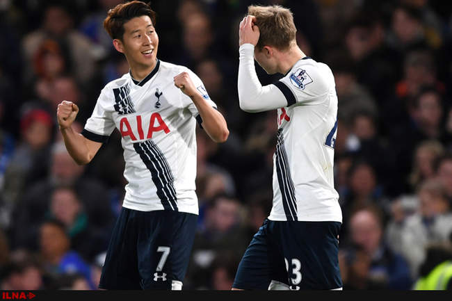 دیدار تیم های چلسی و تاتنهام با تساوی 2-2 خاتمه یافت .