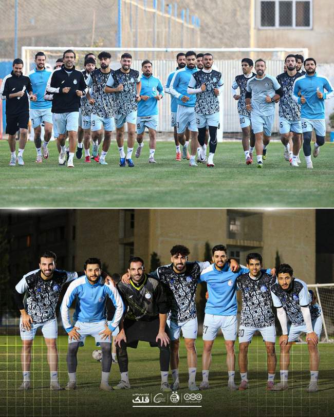گزارش تصویری تمرین امروز تیم فوتبال استقلال