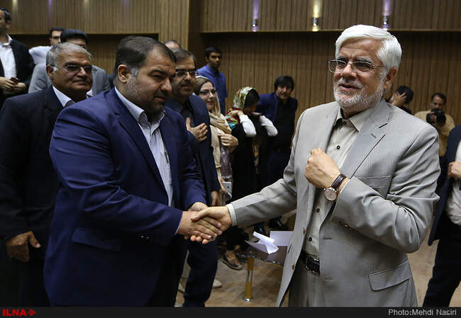 محمدرضا عارف و مجید فراهانی