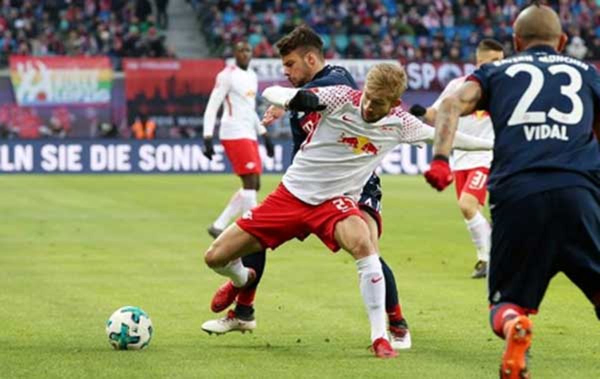 لایپزیگ 2 - 1 بایرن مونیخ ؛ صدرنشین در خانه لایپزیگ زانو زد
