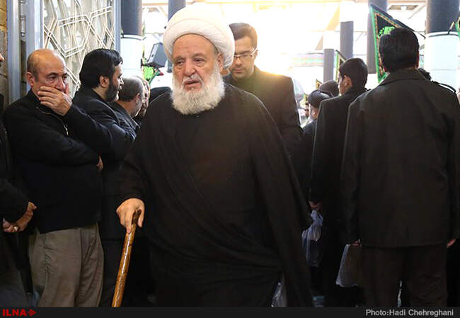 مراسم  هفتمین روز درگذشت مرحوم آیت الله العظمی سید عبدالکریم موسوی اردبیلی