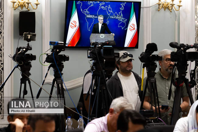 نشست خبری سخنگوی وزارت امور خارجه