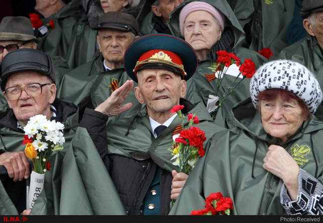 سالگرد پیروزی ارتش شوروی بر نیروهای آلمان نازی 