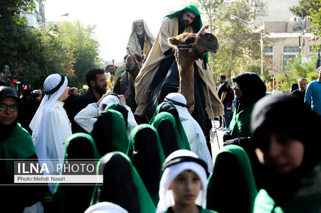 مراسم تشابیه حسینیه کاظمینی‌های مقیم تهران