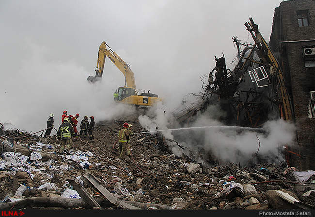 سومین روز حادثه پلاسکو/2