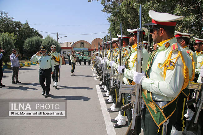 تودیع و معارفه فرمانده انتظامی کردستان