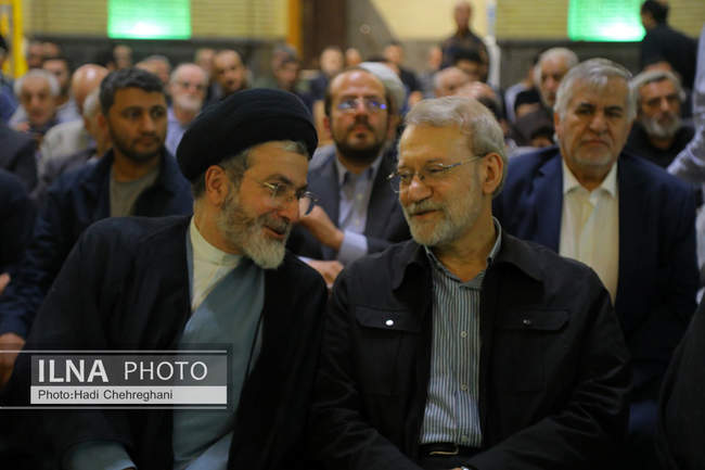 مراسم ختم همسر آیت‌الله سیستانی در تهران