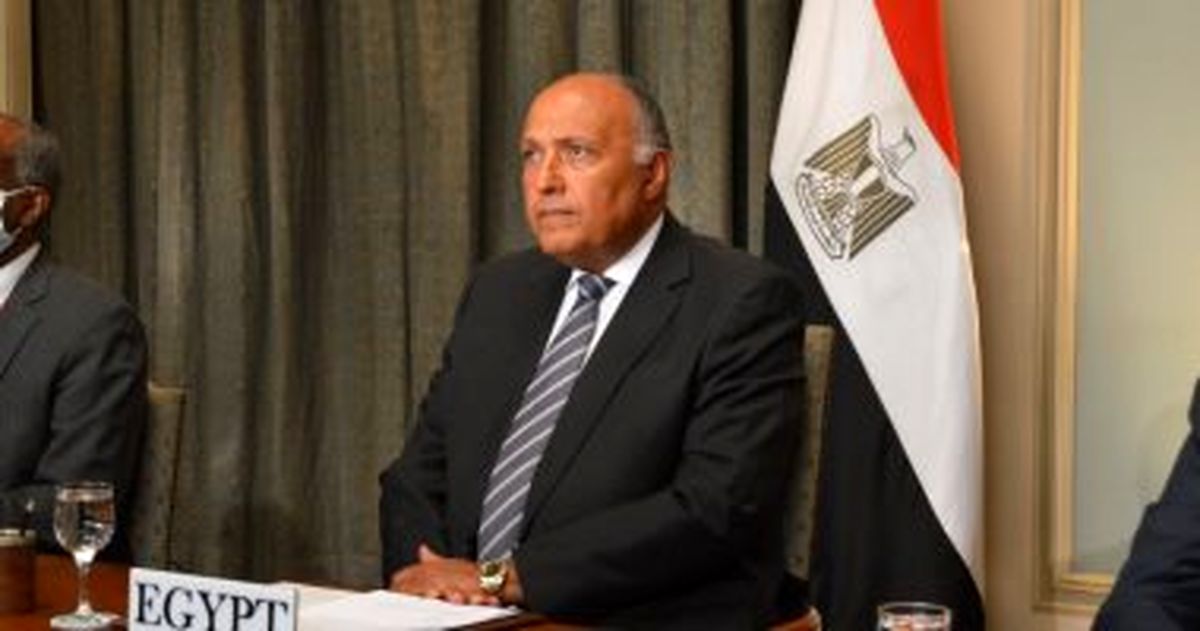 گفت‌و‌گوی تلفنی وزیر خارجه مصر  با همتایان فرانسوی و آلمانی با محوریت لیبی