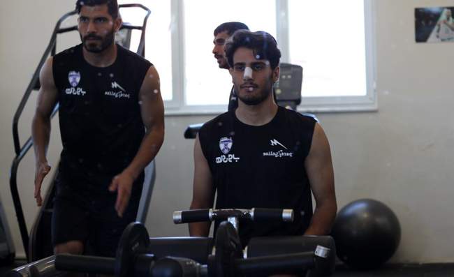 گزارش تصویری تمرین فوتبال هوادار