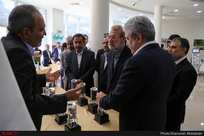 بازدید رئیس مجلس شورای اسلامی از پارک علم و فناوری پردیس