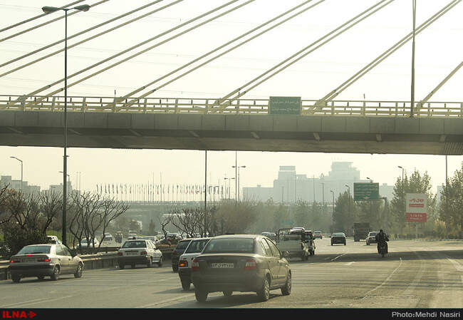 آلودگی هوای امروز تهران 