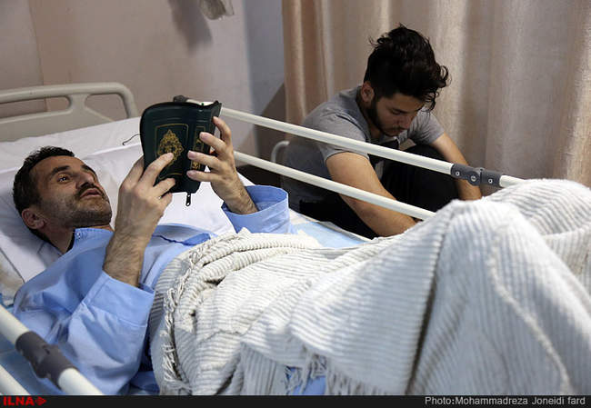 حال و هوای افطار و شب احیا در بیمارستان رسول اکرم (ص)