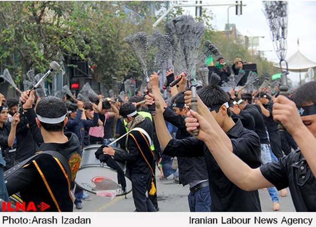 عزاداری روز عاشورا - قم