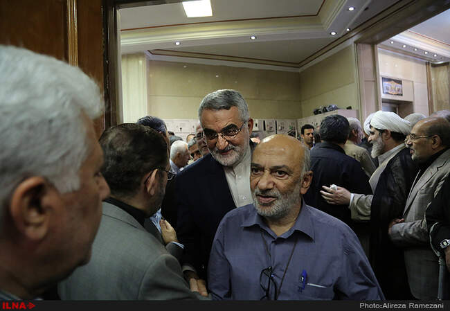 مراسم ترحیم حاج سید رضا نیری 