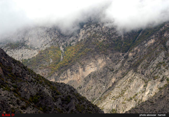 طبیعتِ پاییز در رودبار گیلان