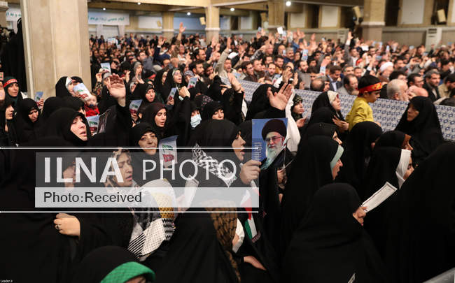 دیدار مردم آذربایجان شرقی با رهبر معظم انقلاب