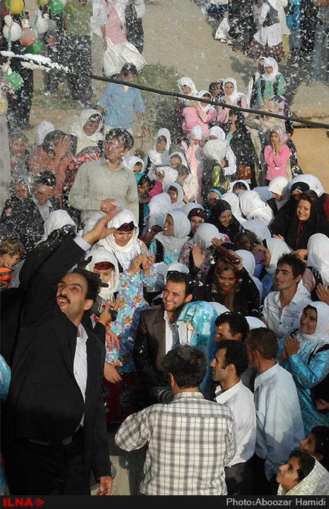 مراسم سنتی عروسی در روستای انبوه عمارلوی رودبار گیلان