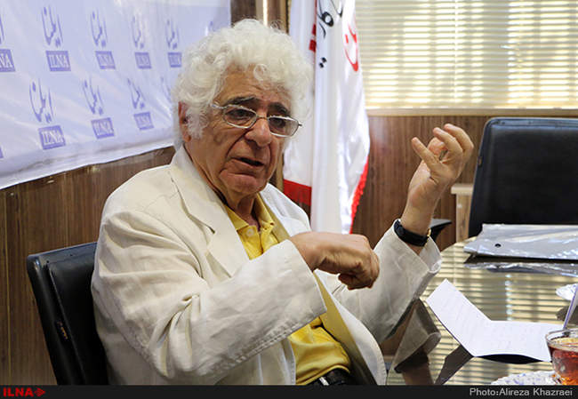 حضور لوریس چکناواریان و امیر اشرف آریان پور در ایلنا