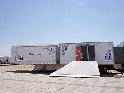 استقرار بزرگترین بیمارستان «سیار برکت» کشور در مروست استان یزد