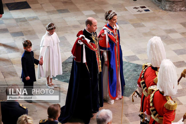  تصاویری از مراسم تاجگذاری چارلز سوم و کامیلا 