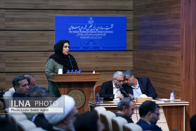 نشست خبری رئیس مجلس شورای اسلامی