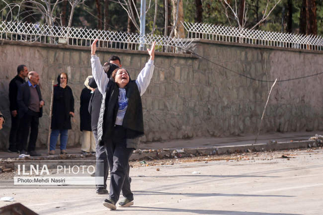 حملات به مناطق مسکونی در گیشا تهران