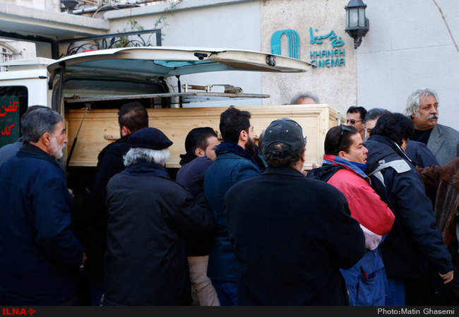 تشییع پیکر زندیاد ولی‌الله مومنی