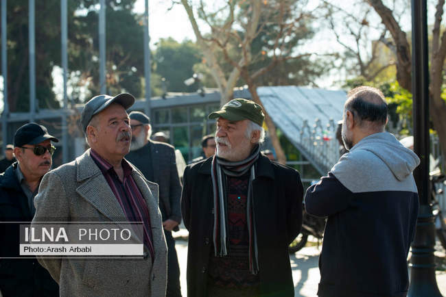 مراسم تشییع پیکر عنایت بخشی