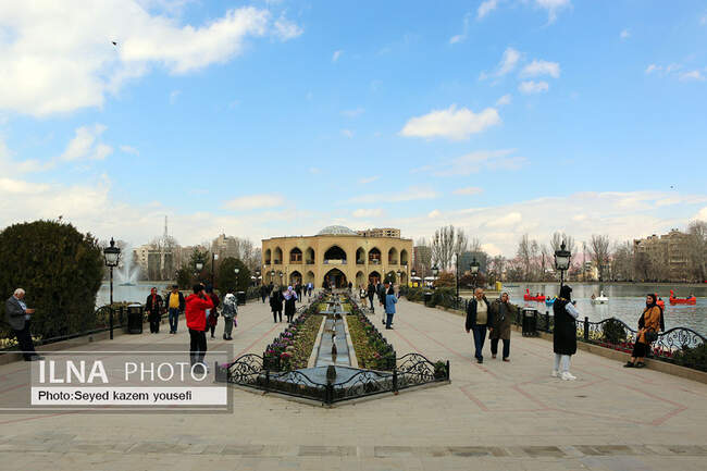گردشگران نوروز در تبریز